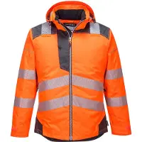 Portwest T400 oranssi/musta Hi-Vis talvitakki