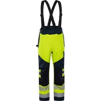 Fristads Palosuojattu Flamestat high vis GORE-TEX PYRAD kuorihousut lk 2 2095 GXE Huomiokeltainen/Laivastonsininen M