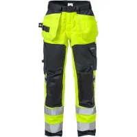 Fristads Palosuojatut flamestat stretch rakentajan housut lk 2 2167 ATHF Huomiokeltainen/Laivastonsininen D104