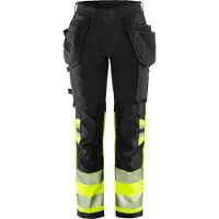 Fristads Housut Huomio Naisten 2663 GSTP Huomio-oranssi/Laivastonsininen 46