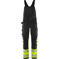 Fristads Henkselihousut Huomio 1032 GSTP Huomiokeltainen/Musta C64