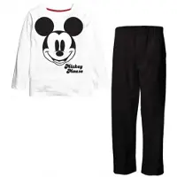 ERVE DISNEY MICKEY Yöpuku, musta/valkoinen, 92 cm