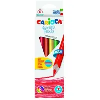 Carioca JUMBO Kolmion muotoiset värikynät, 6 väriä