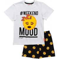 ERVE EMOJI Yöpuku, valkoinen, 128