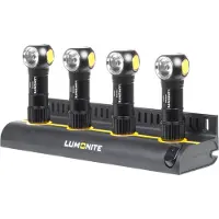 Lumonite Laturi 4-Slot Charging Station V2, Telakka + 4 x Compass