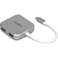 Port Designs – Usb Hub 4 Ports Type C (900123)