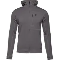 Black Diamond Men's Coefficient Fleece Hoody Granite Välikerrospuserot S