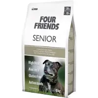FourFriends - Dog Senior Gray 3 kg - Koirat - Koiranruoka - Kuivaruoka