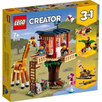 LEGO 31116 Creator - Villieläinsafarin puumaja
