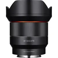Samyang AF 14 mm F2.8 objektiivi (Sony E-Mount)