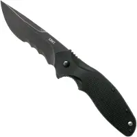 CRKT Shenanigan Linerlock A/O kääntöveitsi, musta