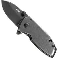 CRKT Squid Compact, Black pocket knife, Lucas Burnley design