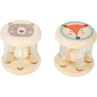 Small Foot by Legler Rattle Animals Pastel helistin sisältää rakeita 2 kpl