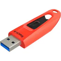 SanDisk – Ultra 32GB USB Flash USB 3.0 100MB/s Red (SDCZ48-032G-U46R)