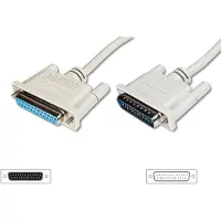 Digitus DATATRANSFER EXTENSION CABLE, D-SUB25 (AK-610201-050-E)