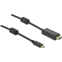 DeLOCK – Active USB Type-C to HDMI Cable (DP Alt Mode) 4K 60 Hz 5 m (85972)