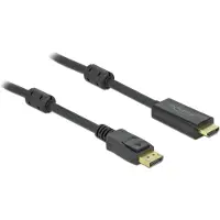 DeLOCK – Active DisplayPort 1.2 to HDMI Cable 4K 60 Hz 2 m (85956)