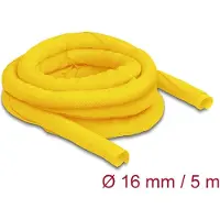 DeLOCK 20873, Keltainen, Polyesteri, -50 - 150 °C, 1 kpl, 1,6 cm, 1,7 cm