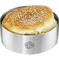 GEFU - BBQ Hampurilaismuotti 10,8 cm Ruostumaton
