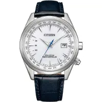 Citizen Miesten kello CB0270-10A Radio Controlled Valkoinen/Nahka