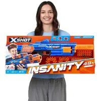 Zuru X-shot Insanity Berzerko 48 Darts 70x7.3x30 Cm