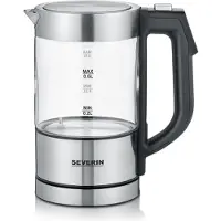 Severin WK 3458 vedenkeitin lämpötilansäädöllä 0,5 L Ruostumaton teräs