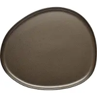 Aida Raw Organic -lautanen 29 x 25 cm Metallic Brown