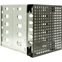 Inter-Tech ER-5255-1, PSU-suojakuori, Terästä, Musta, 1 kpl, 605 g (888860177)