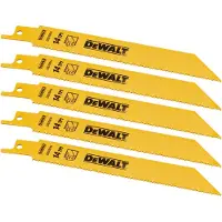 DeWalt Puukkosahanterä DT2361-QZ; 152 mm; 5 kpl.