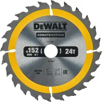 DeWalt Katkaisulaikka DT1930-QZ; 152x20 mm; T24