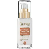 Guinot Youth Time kirkastava ja nuorentava meikkivoide luonnolliseen ilmeeseen sävy 3 30 ml