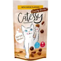 Catessy 15x65g rapeat välipalat juustonmaku kissanherkku