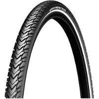 Michelin Protek Cross Reflective Flank 700c X 32 Rigid Tyre Musta 700C x 32