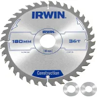 Irwin Katkaisuterä puulle ; 180x2,5x30,0 mm; Z36
