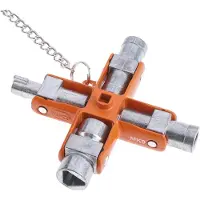 Bahco kaappiavain MK9, 9 profiilia