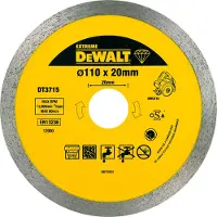 DeWalt Timanttikatkaisulaikka DT3715-QZ; 110 mm