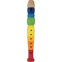 Goki Sateenkaariflöytti - L20cm - Puu