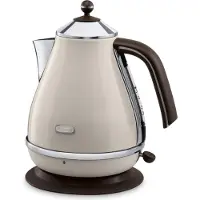 De'Longhi Icona Vintage KBOV 2001.BG -vedenkeitin, 1,7 l, 2000 W, Beige