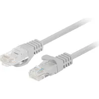 Lanberg patch cable - 7.5 m - grey RAL 7035 - Harmaa