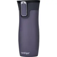 CONTIGO Unisexin West Loop Autoseal Thermobecher Edelstahl Isolierbecher Kaffeebecher to Go BPA frei auslaufsicherer Reisebecher mit Easy-Clean-Decke
