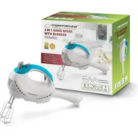 Esperanza EKM010 sekoitin Käsihana 300 W Vaaleansininen, Valkoinen