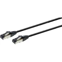Cablexpert PP8-LSZHCU-BK-7.5M, 7,5 m, Cat8, S/FTP (S-STP), RJ-45, RJ-45, musta