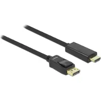 DeLOCK – Display Port Cable Male to High Speed HDMI-A Male, 5m, black (82441)