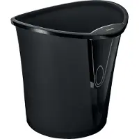 Esselte Roskasanko Esselte Musta Muovinen 18 L (12 Kappaletta)