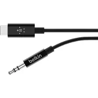 Belkin USB-C -äänikaapeli - 3,5 mm - musta