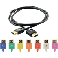 Kramer C-HM/HM/PICO/BK-10 SLIM HIGH SPEED HDMI CABLE WITH ETHERNET-10FT 3M (97-0132010)