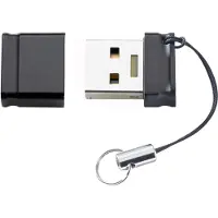 Intenso Slim Line, 64 GB, USB A-tyyppi, 3.2 Gen 1 (3.1 Gen 1), 100 MB/s, Suojus, Musta (3532490)