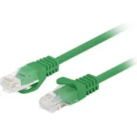 Lanberg Patchcord Cat.5e UTP 3m green 10 (PCU5-20CC-0300-G)