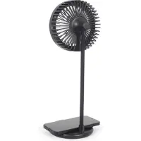 Gembird table fan with lamp and wireless charger - TA-WPC10-LEDFAN-01