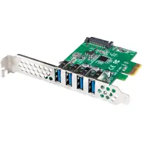 Lanberg 4x USB 3.1 Card PCI Express Gen1